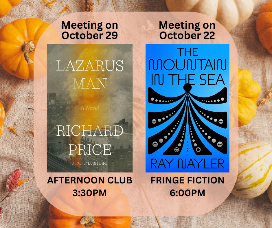 October Book Clubs