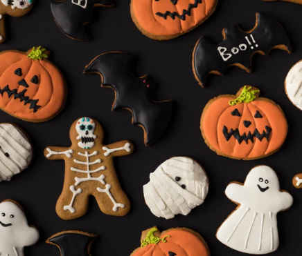 Fall sugar cookies